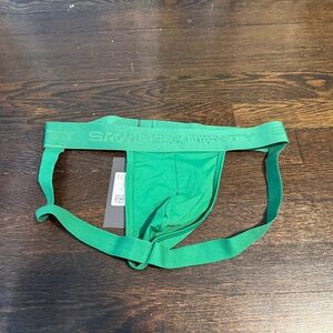 Brand New Savage X Fenty Green Jock Strap